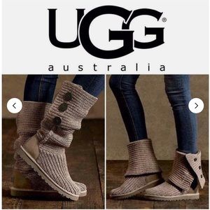 UGG Women's Classic Cardy Boot Sz 6